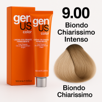 Tono natural súper luminoso ideal para lograr un rubio muy claro y uniforme, sin amarillos ni manchas. Su fórmula italiana profesional aporta brillo espejo, suavidad y máxima duración. Beneficios principales ✔ 100 ml de contenido (más que las tinturas tradicionales) ✔ Con Keratin, Macadamia y Argán: nutrición, brillo y reparación ✔ Alta cobertura y larga duración ✔ Color uniforme desde la raíz hasta las puntas ✔ Ideal para bases oscuras que requieren aclaración controlada ✔ Neutraliza amarillos suaves ✔ Textura cremosa, fácil de aplicar ✔ Compatible con técnicas de mechas y matices Recomendado para: • Cabellos naturales o teñidos que buscan un rubio muy claro y natural • Bases 5–6 que quieren subir hasta 9 con oxidante adecuado • Luminosidad + suavidad + realce del color