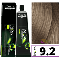 Tintura INOA 9.2 Rubio Muy Claro Irisado 60 g – L’Oréal Professionnel
