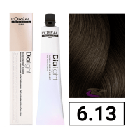 L'Oréal Professionnel Dia Light color de cabello n ° 6.13 rubio oscuro ceniza dorado 50ML